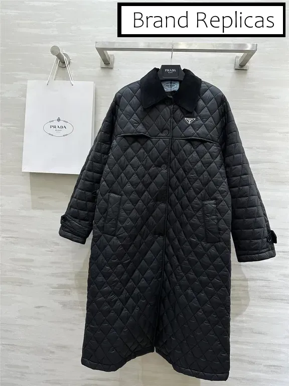 Prada long cotton coat